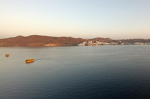 Spirit of Adventure sailing to Greek islands 